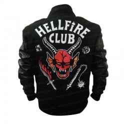 Stranger Things Season 4 Hellfire Club Varsity Jacket